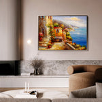 Landscape 158 Canvas Art 60 x 40 cm / Black