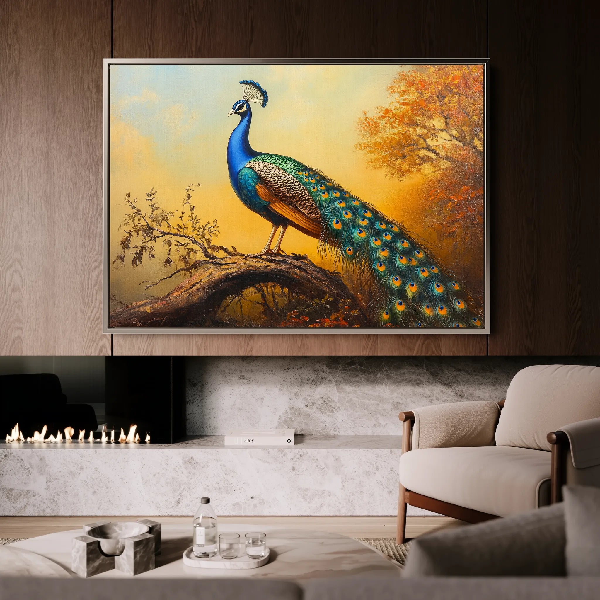 Animals 159 Canvas Art 60 x 40 cm / Black
