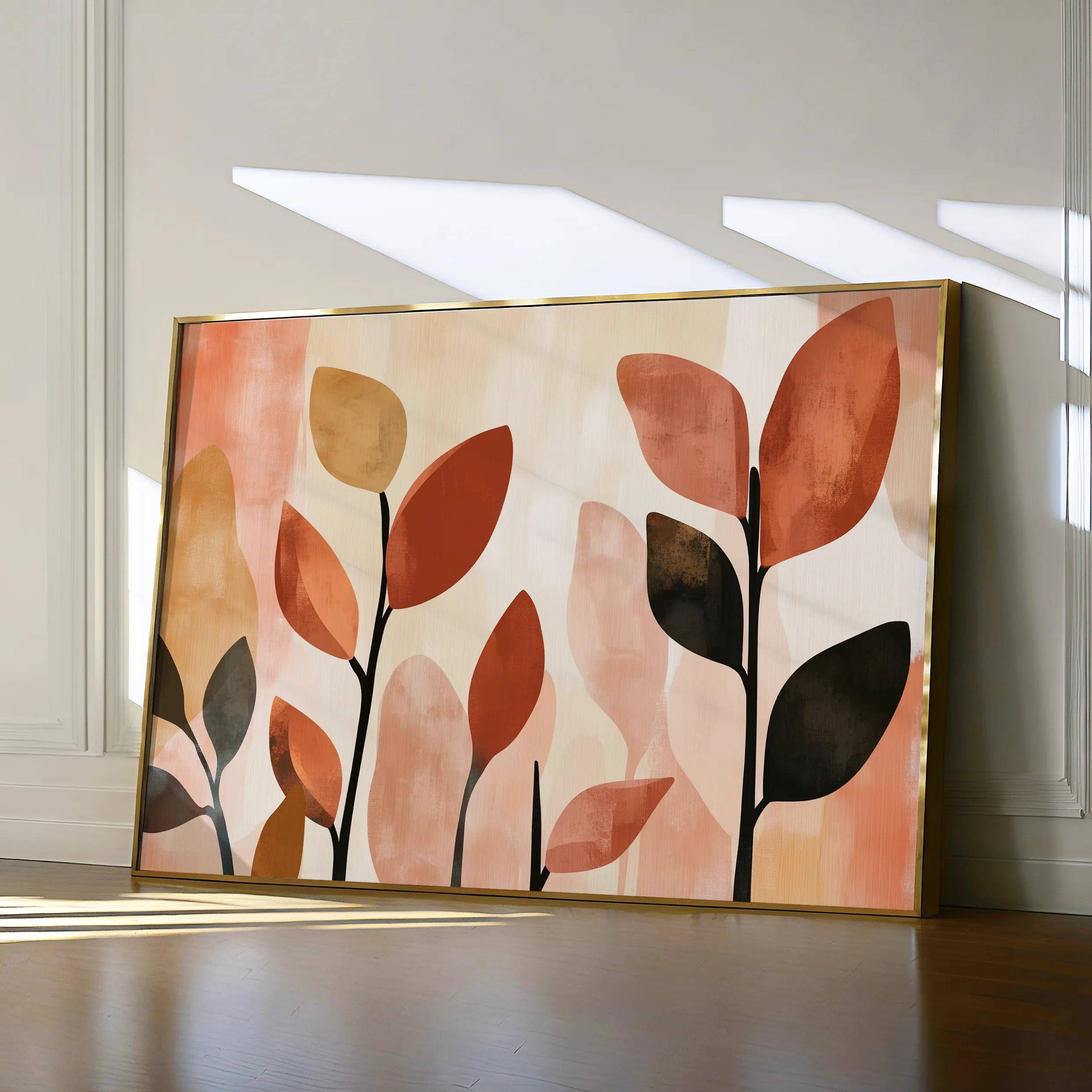 Boho 159 Canvas Art 60 x 40 cm / Black