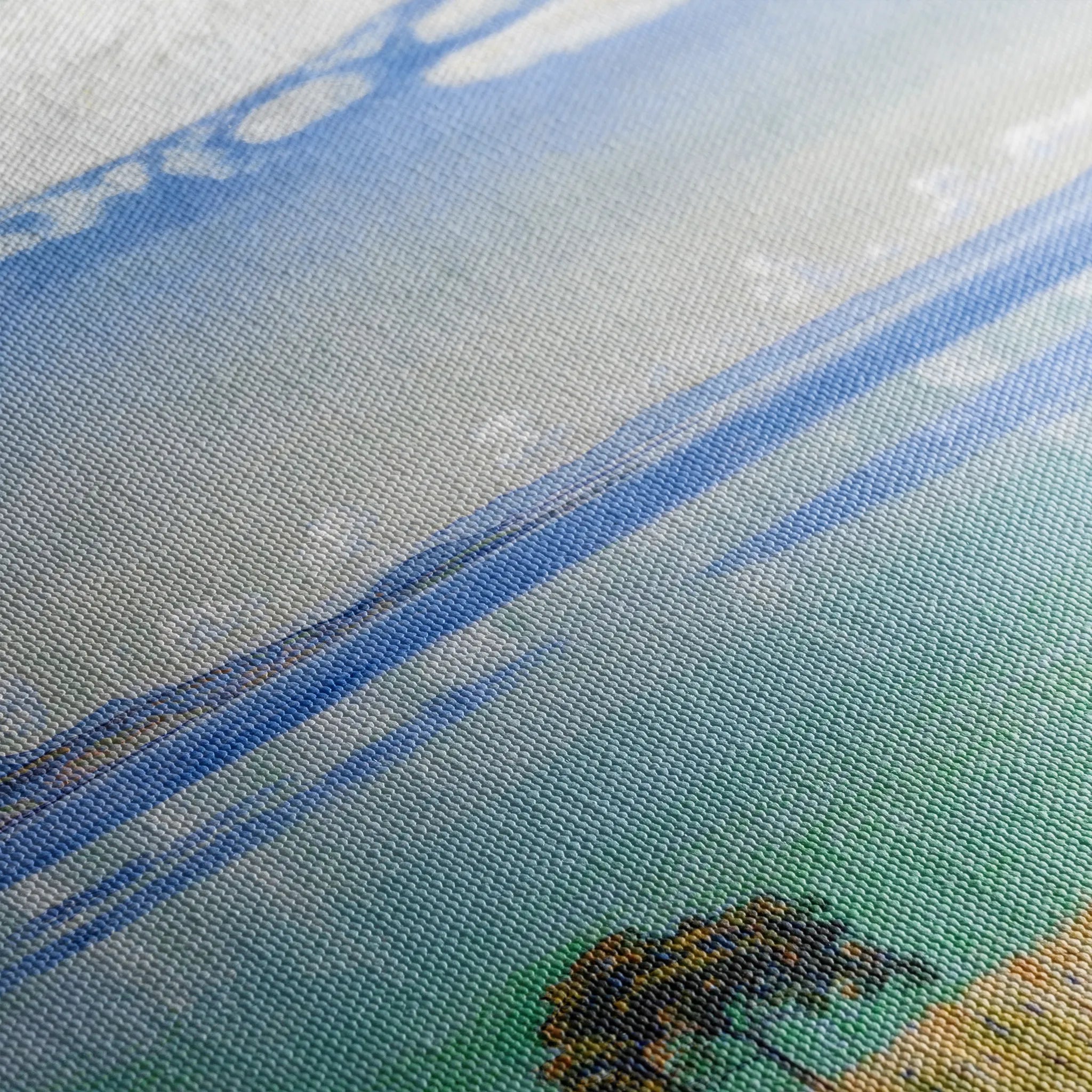 Landscape 159 Canvas Art 60 x 40 cm / Black