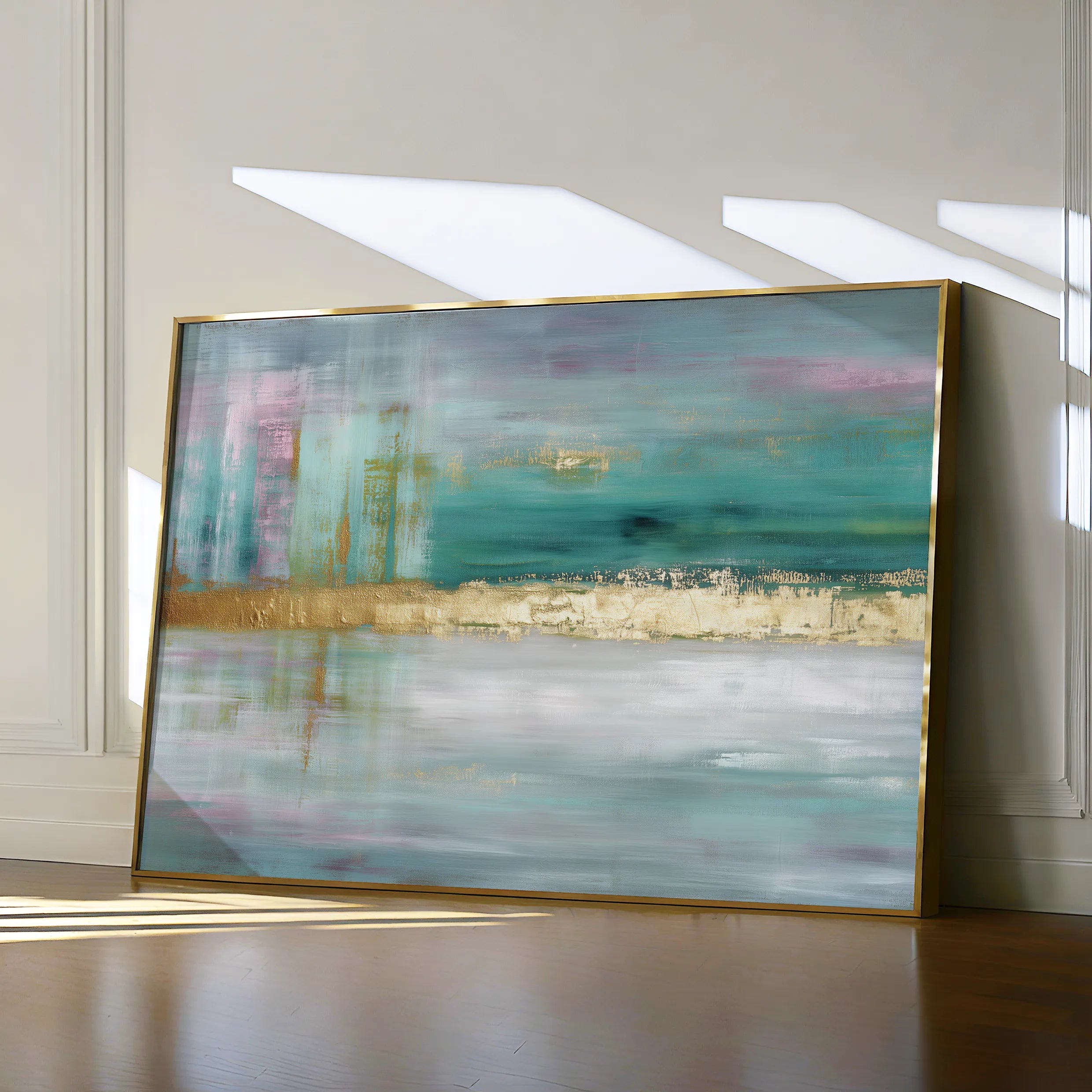Abstract 1598 Canvas Art 60 x 40 cm / Black
