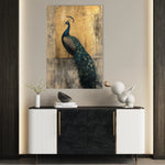 Animals 160 Canvas Art 60 x 40 cm / Black