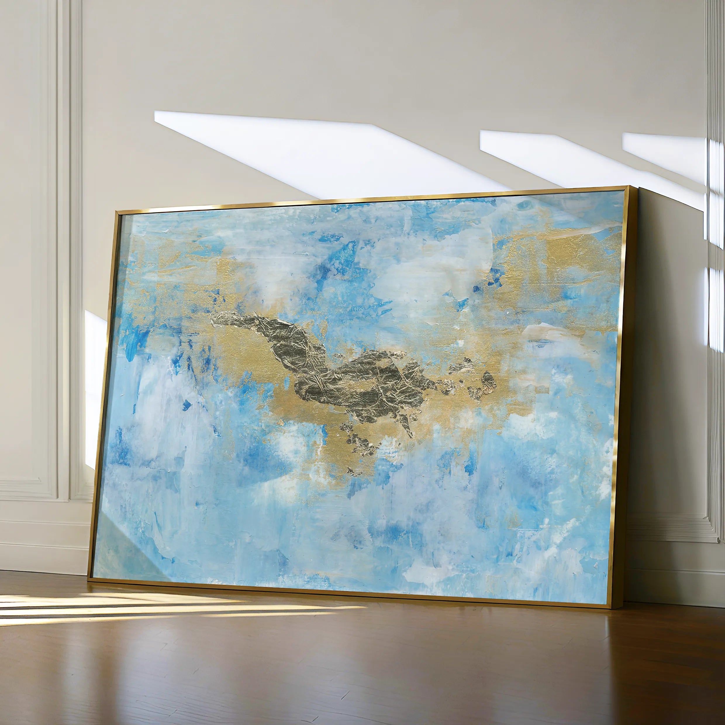 Abstract 160 Canvas Art 60 x 40 cm / Black