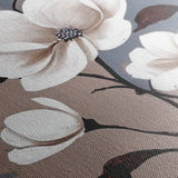 Floral 160 Canvas Art 60 x 40 cm / Black