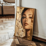 Portrait 160 Canvas Art 60 x 40 cm / Black