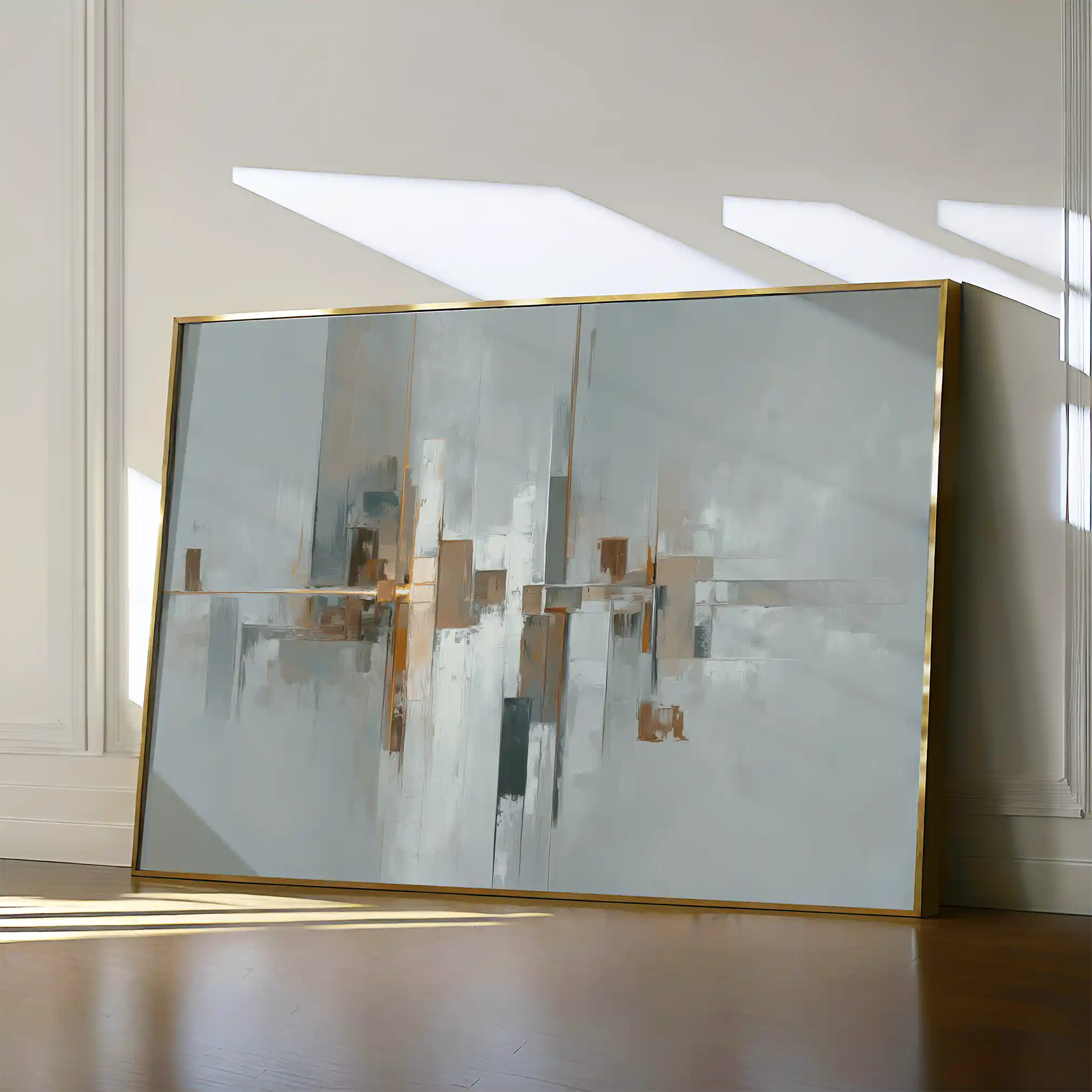 Abstract 1600 Canvas Art 60 x 40 cm / Black