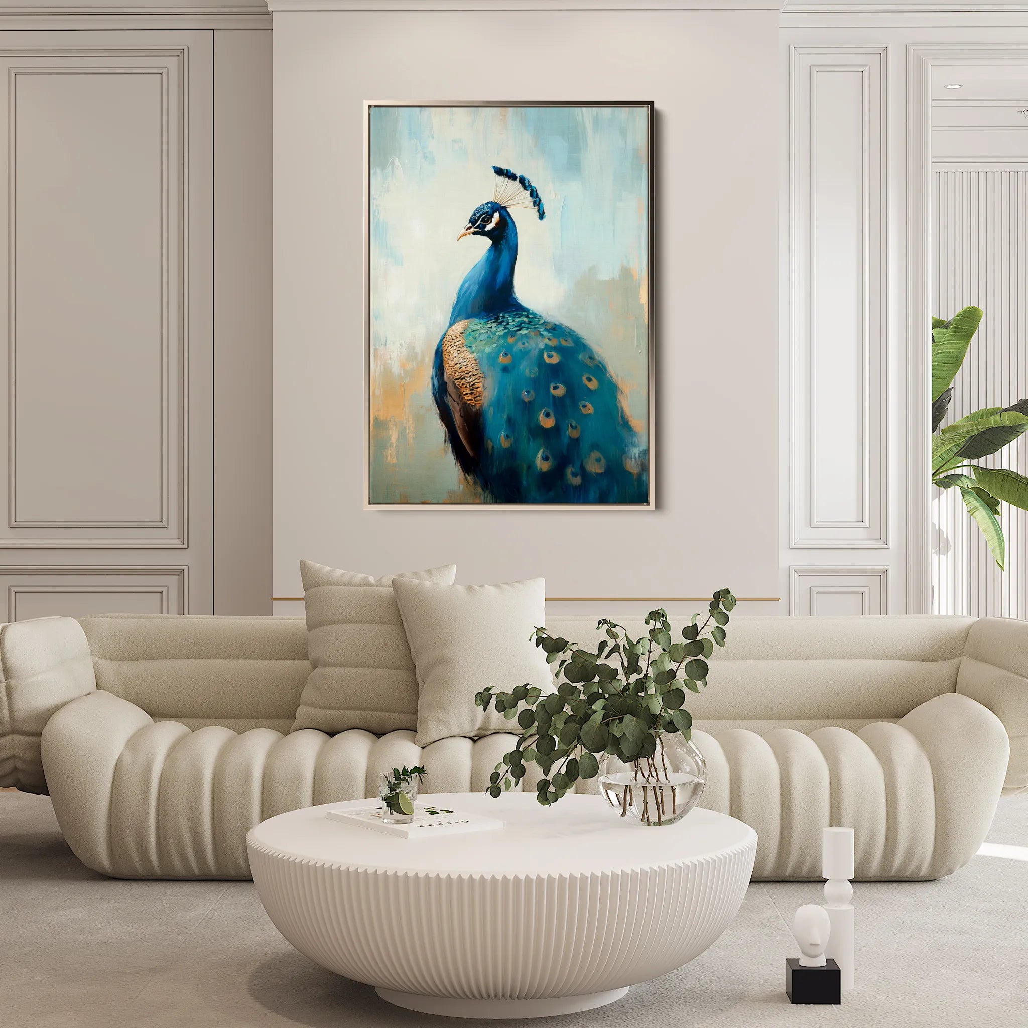 Animals 161 Canvas Art 60 x 40 cm / Black