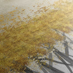 Floral 161 Canvas Art 60 x 40 cm / Black