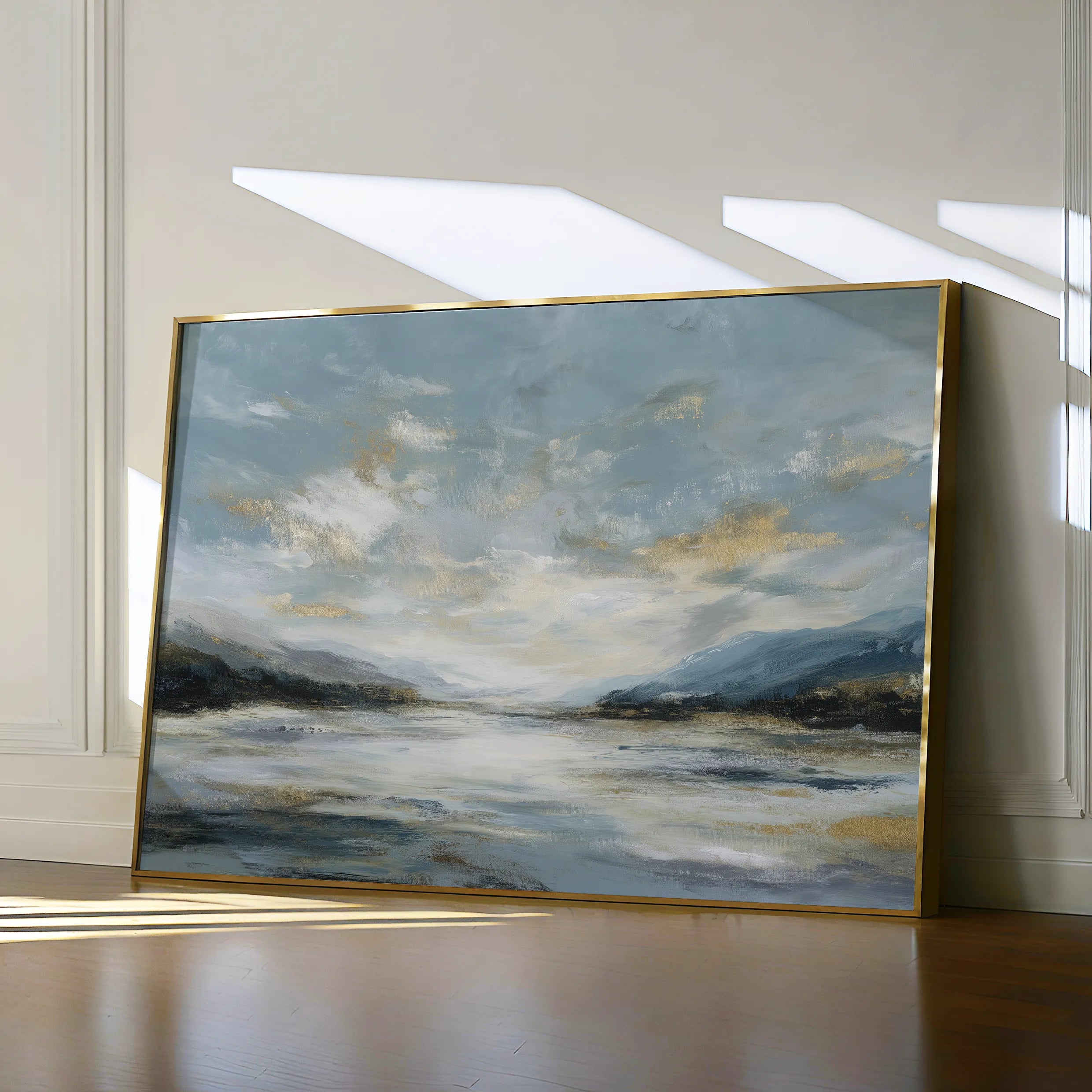 Abstract 1612 Canvas Art 60 x 40 cm / Black