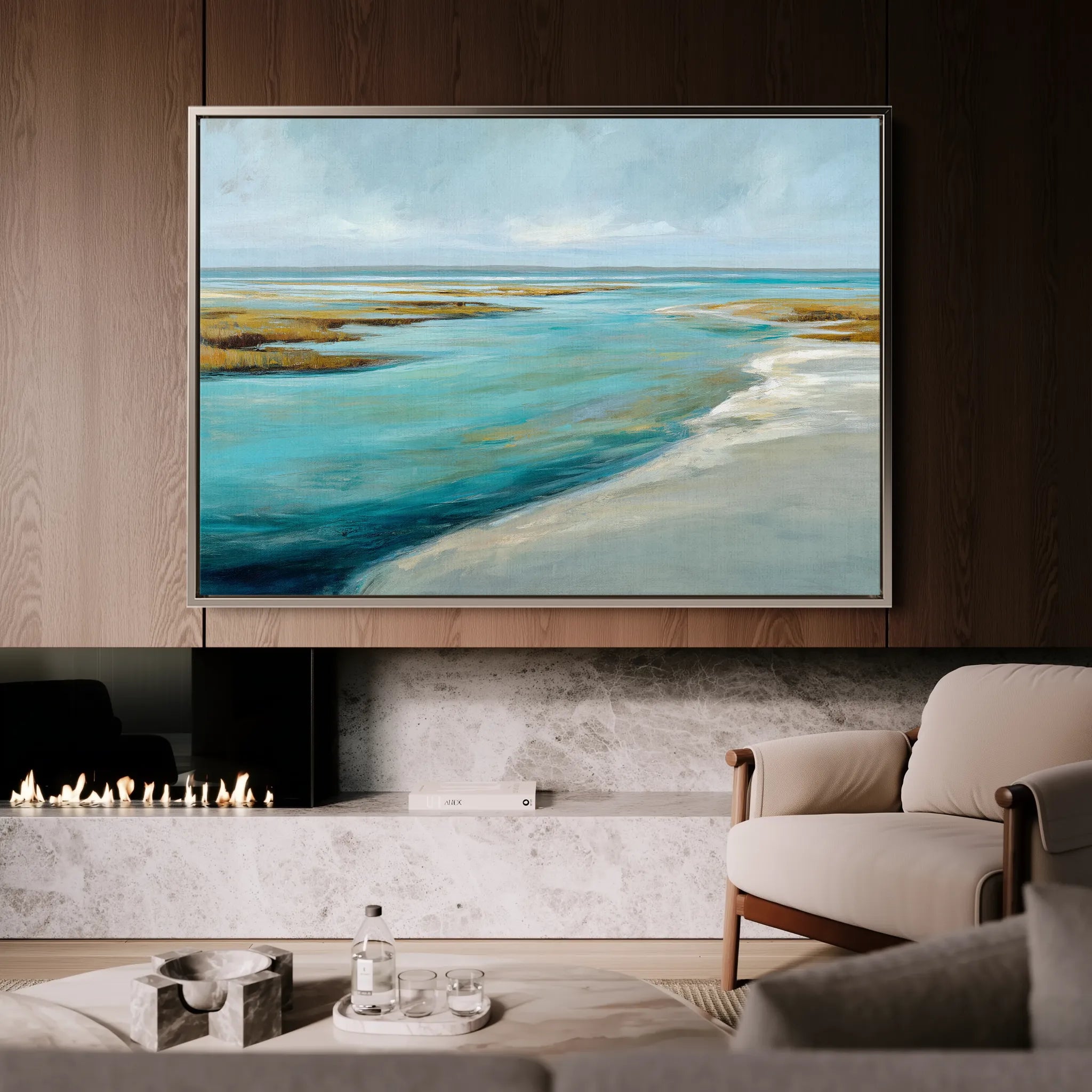 Abstract 1616 Canvas Art 60 x 40 cm / Black