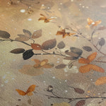 Floral 162 Canvas Art 60 x 40 cm / Black