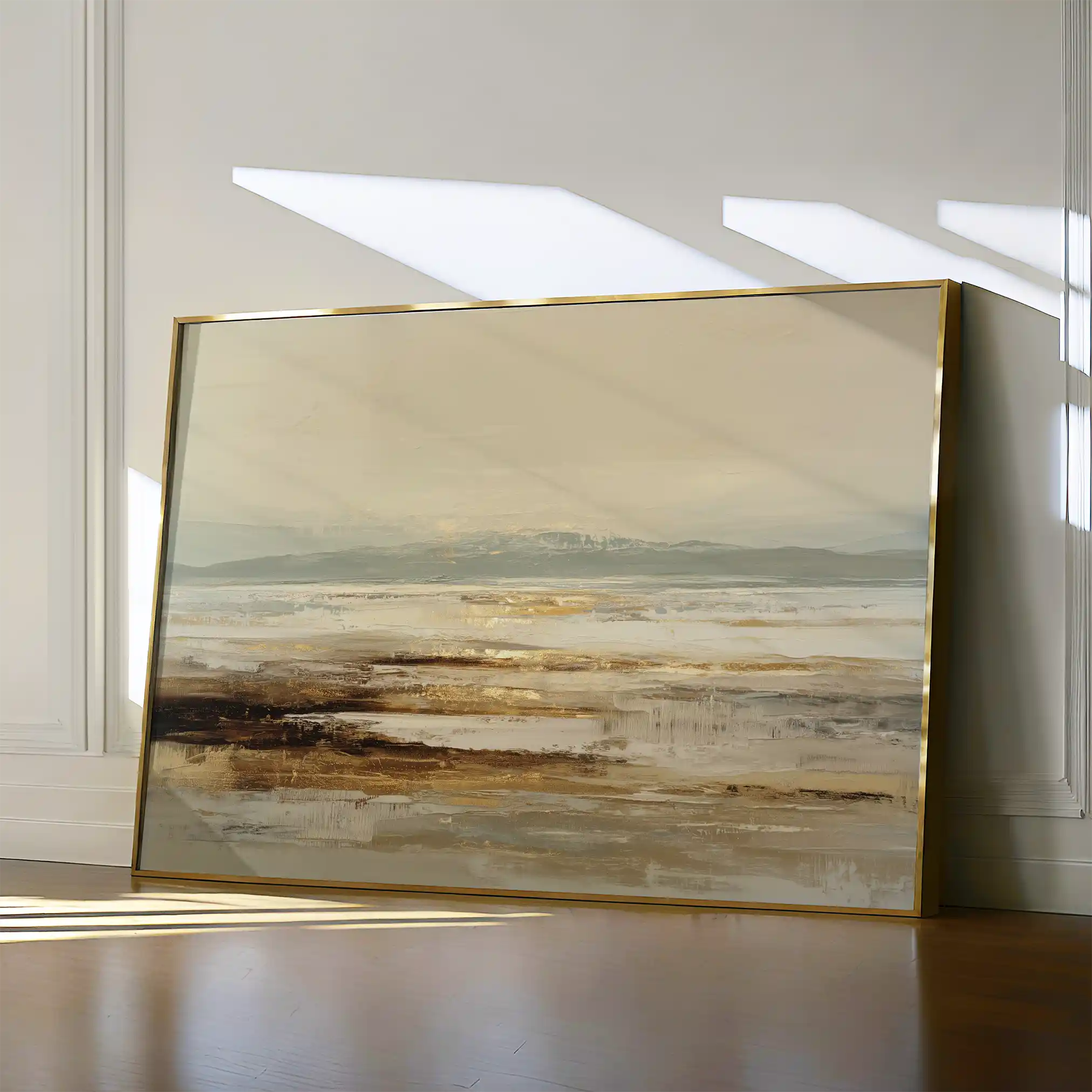 Abstract 1622 Canvas Art 60 x 40 cm / Black