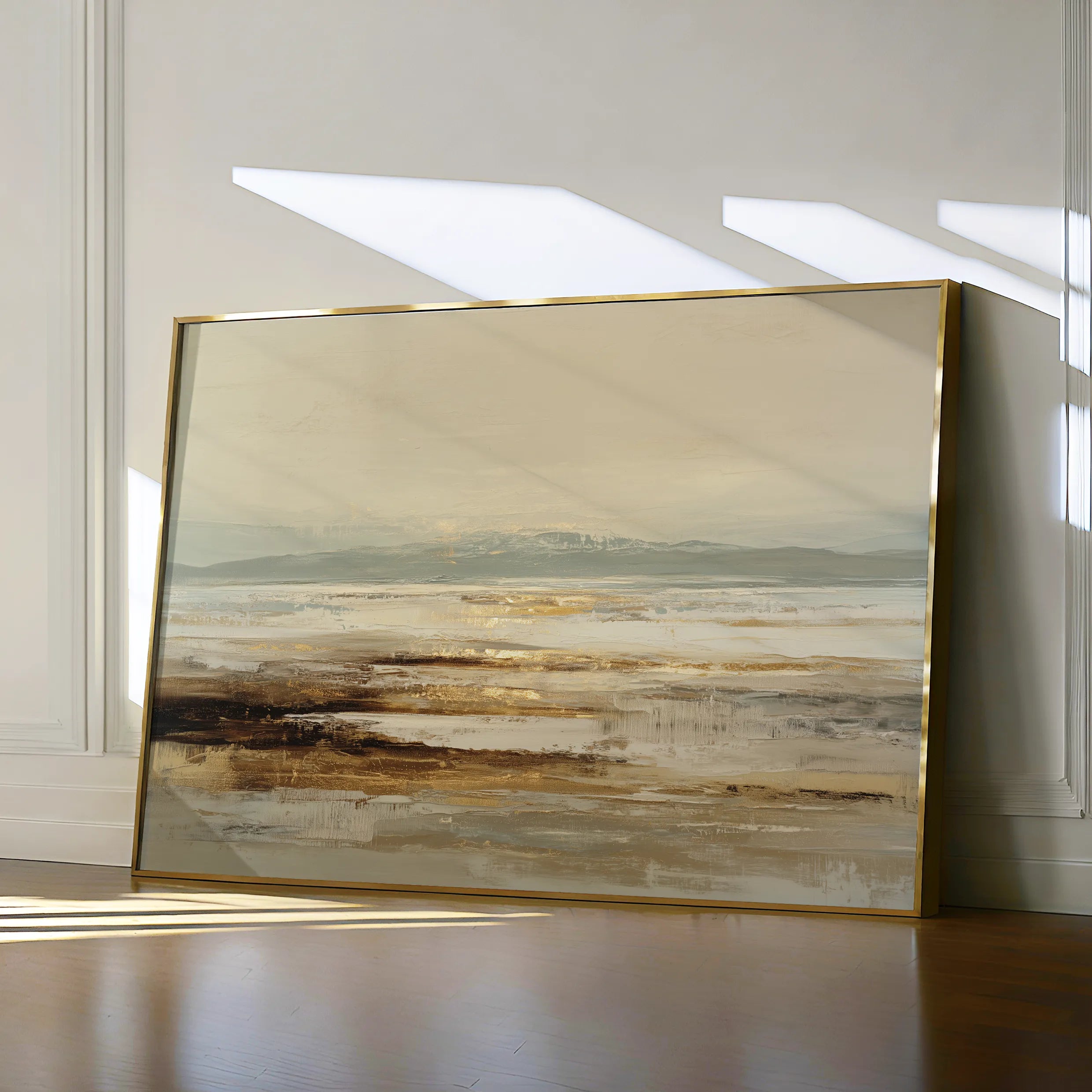 Abstract 1622 Canvas Art 60 x 40 cm / Black