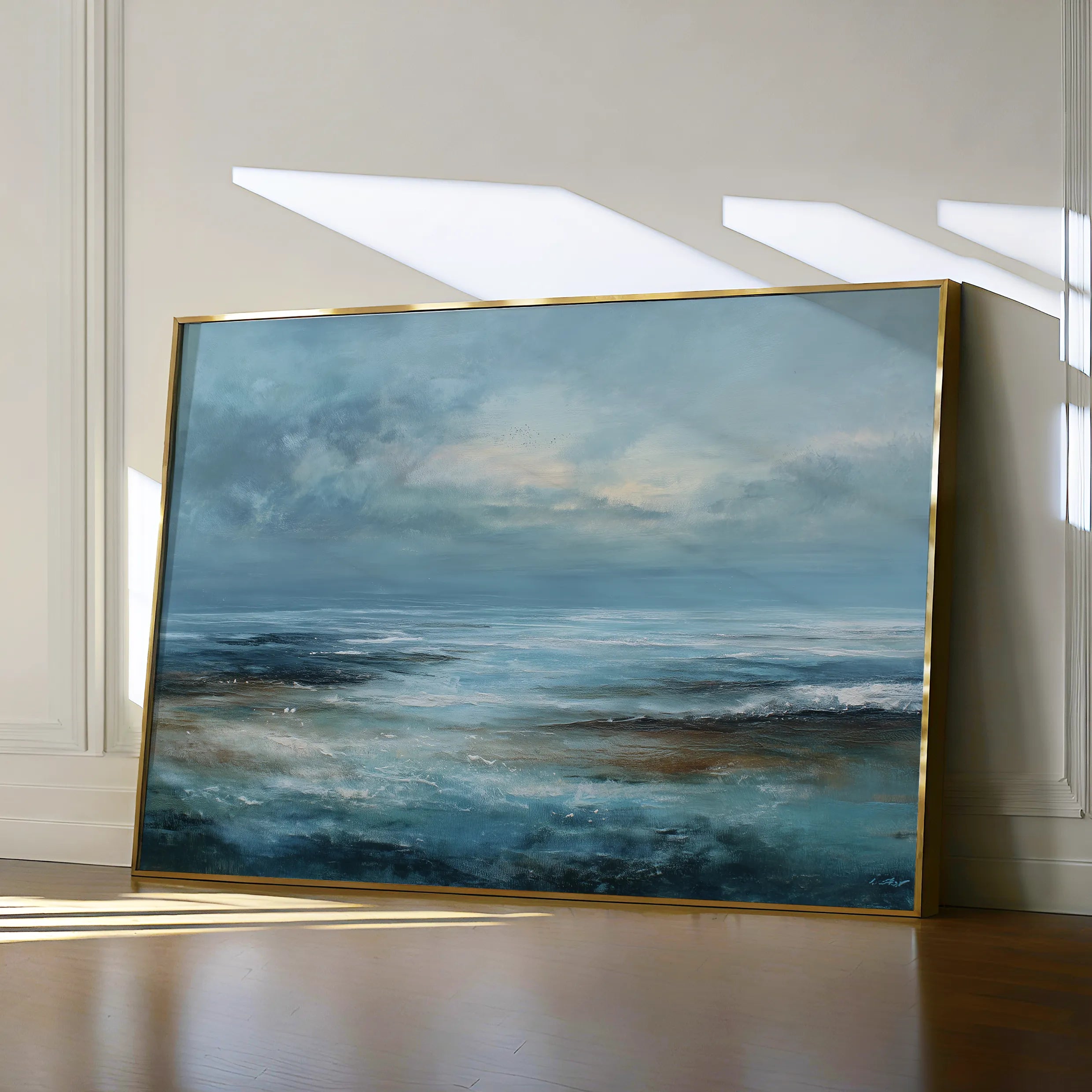 Abstract 1626 Canvas Art 60 x 40 cm / Black
