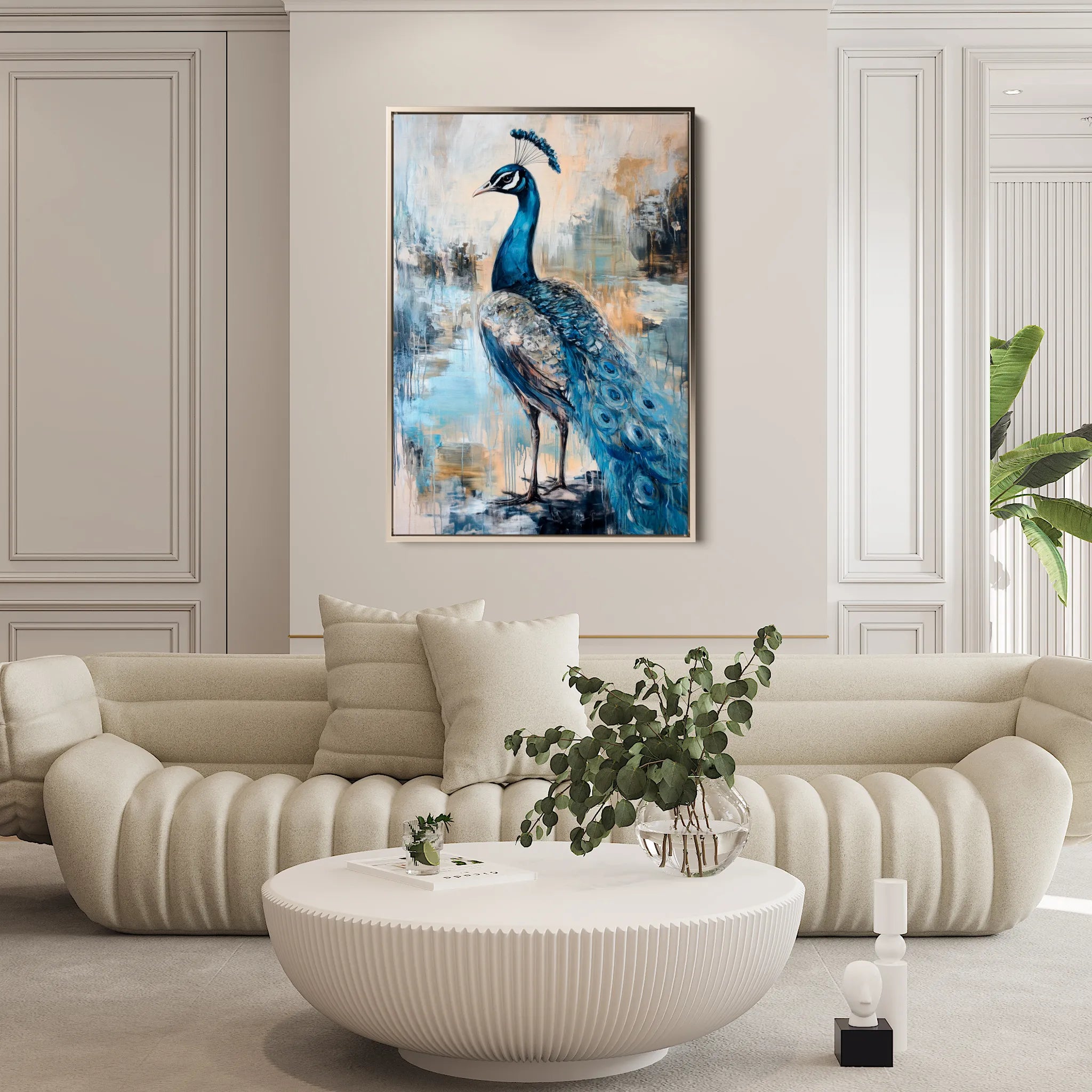 Animals 163 Canvas Art 60 x 40 cm / Black
