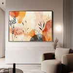 Boho 163 Canvas Art 60 x 40 cm / Black