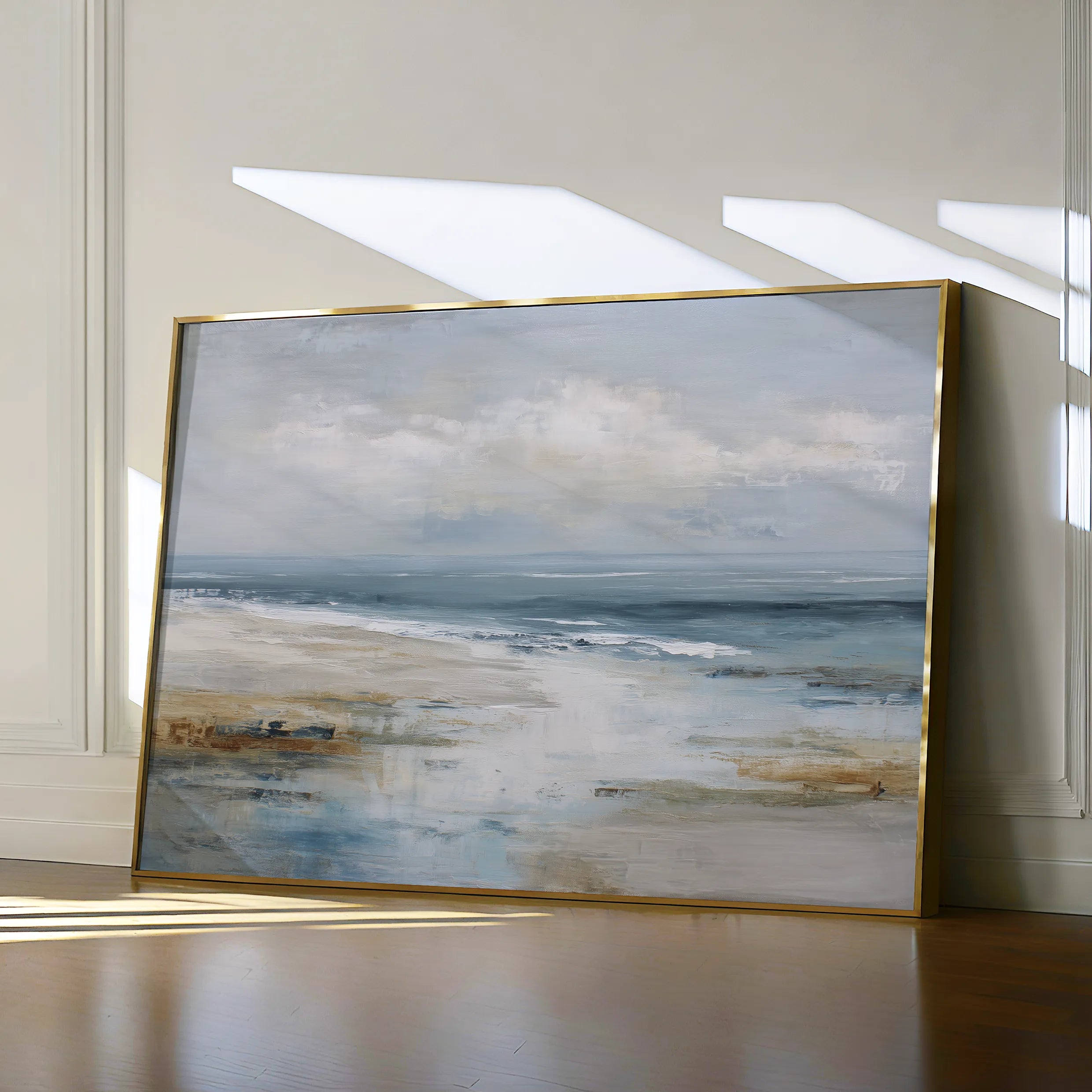 Abstract 1637 Canvas Art 60 x 40 cm / Black