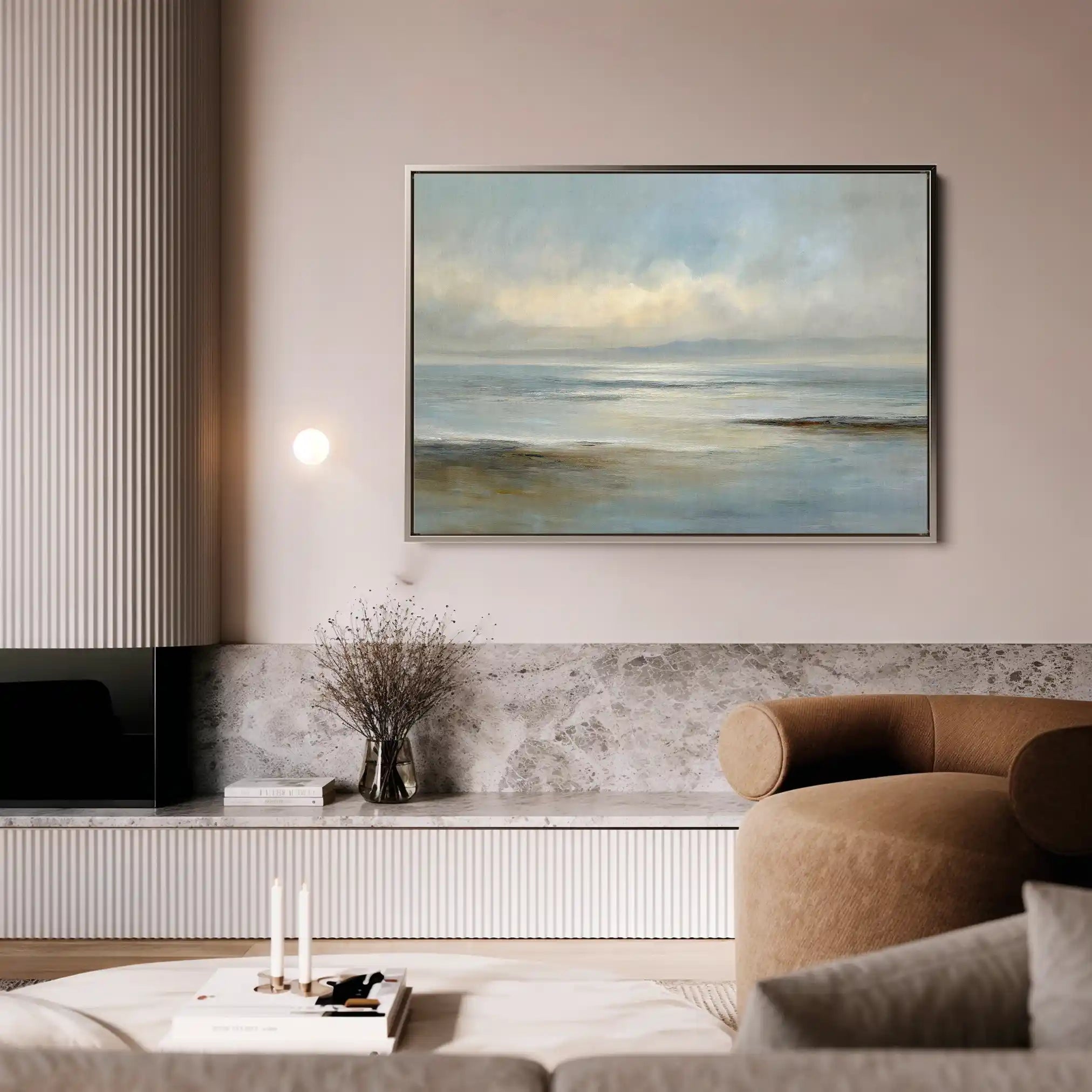 Abstract 1638 Canvas Art 60 x 40 cm / Black