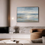 Abstract 1639 Canvas Art 60 x 40 cm / Black