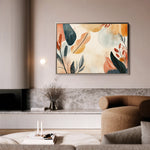 Boho 164 Canvas Art 60 x 40 cm / Black