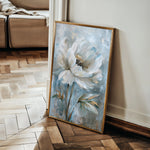 Floral 164 Canvas Art 60 x 40 cm / Black