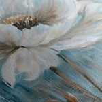 Floral 164 Canvas Art 60 x 40 cm / Black