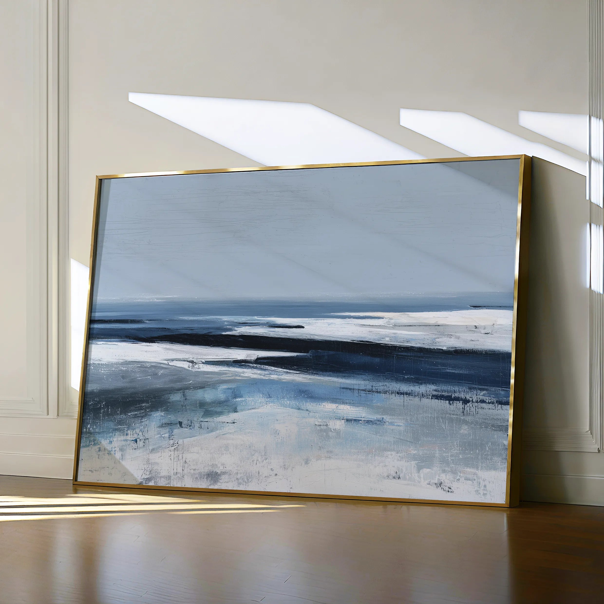 Abstract 1642 Canvas Art 60 x 40 cm / Black