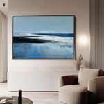 Abstract 1643 Canvas Art 60 x 40 cm / Black