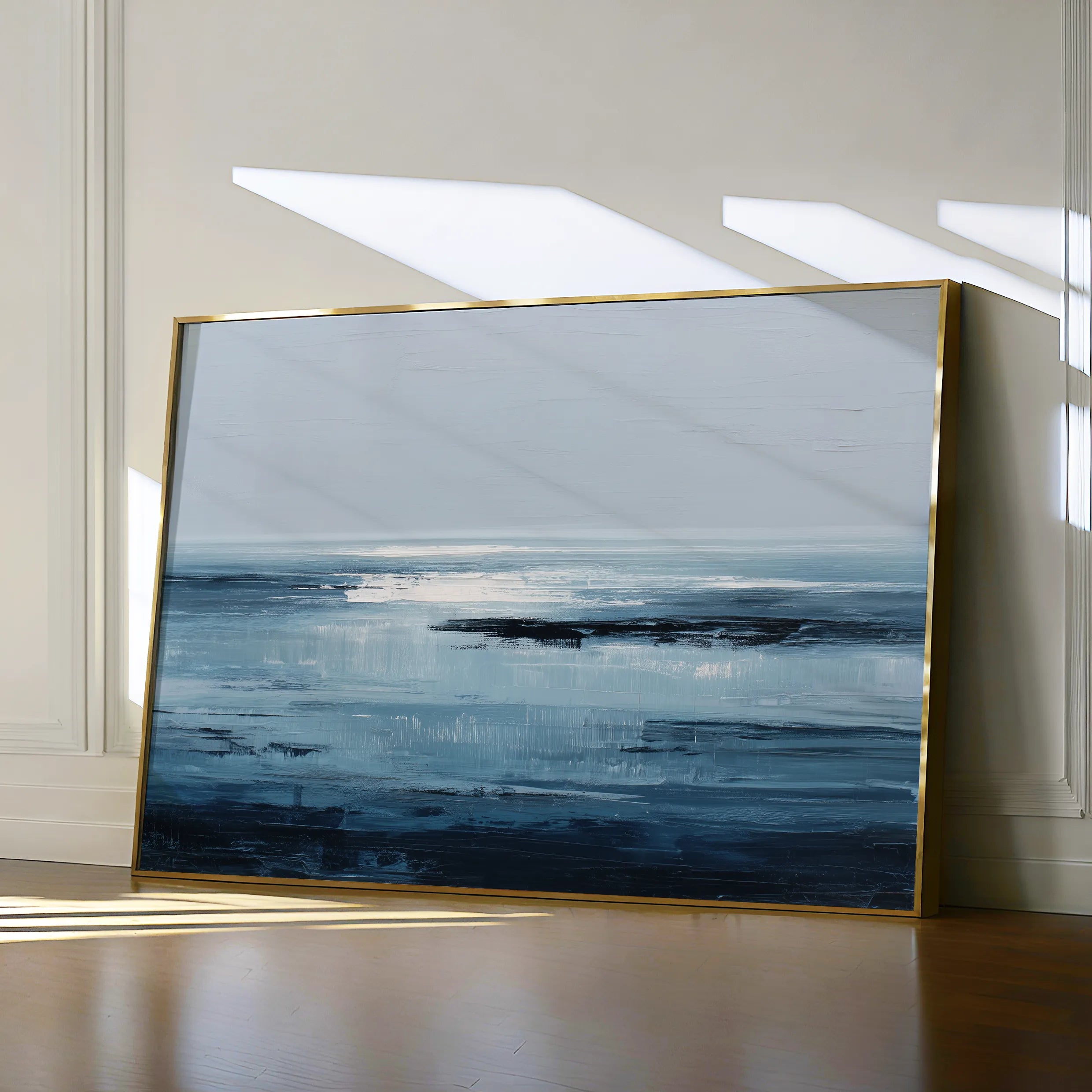 Abstract 1644 Canvas Art 60 x 40 cm / Black