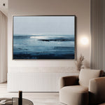 Abstract 1644 Canvas Art 60 x 40 cm / Black