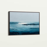 Abstract 1644 Canvas Art 60 x 40 cm / Black