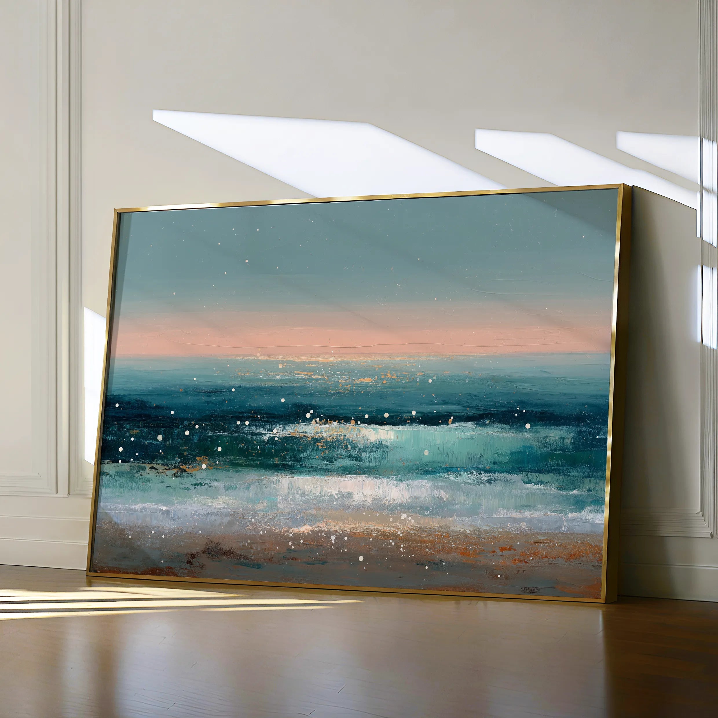 Abstract 1645 Canvas Art 60 x 40 cm / Black