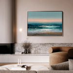 Abstract 1645 Canvas Art 60 x 40 cm / Black