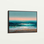 Abstract 1645 Canvas Art 60 x 40 cm / Black