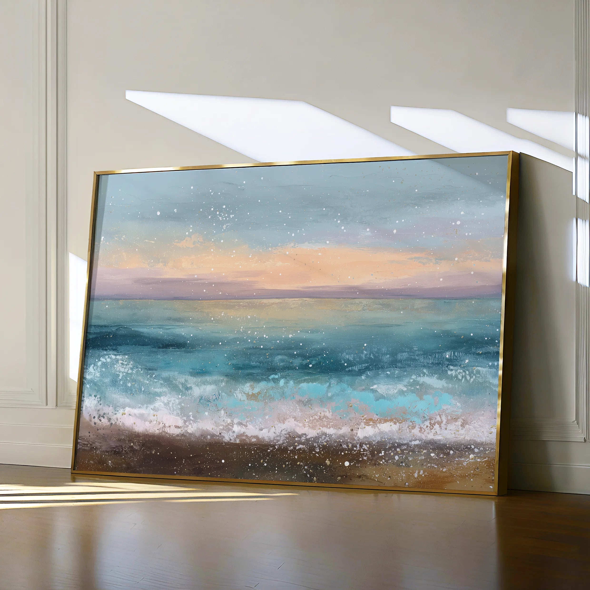 Abstract 1646 Canvas Art 60 x 40 cm / Black