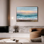Abstract 1646 Canvas Art 60 x 40 cm / Black