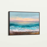 Abstract 1646 Canvas Art 60 x 40 cm / Black