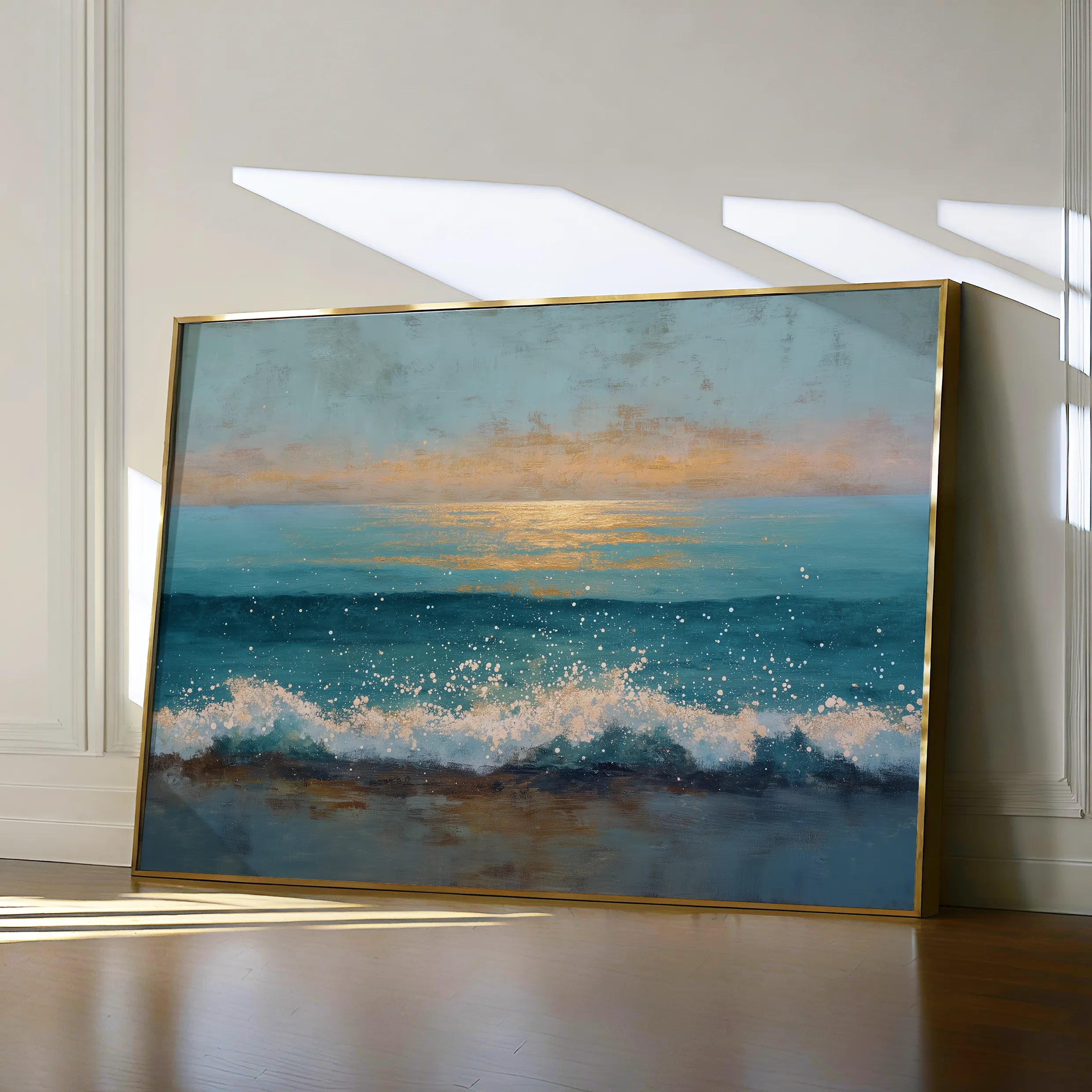 Abstract 1647 Canvas Art 60 x 40 cm / Black