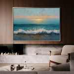 Abstract 1647 Canvas Art 60 x 40 cm / Black
