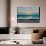 Abstract 1647 Canvas Art 60 x 40 cm / Black