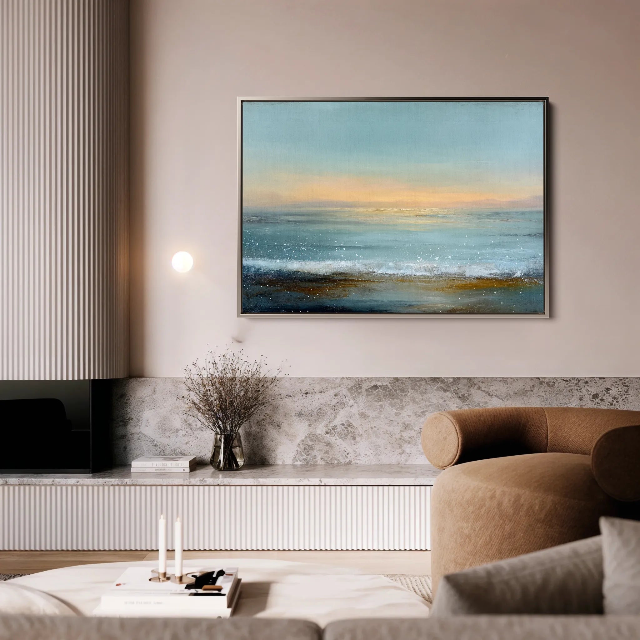 Abstract 1648 Canvas Art 60 x 40 cm / Black