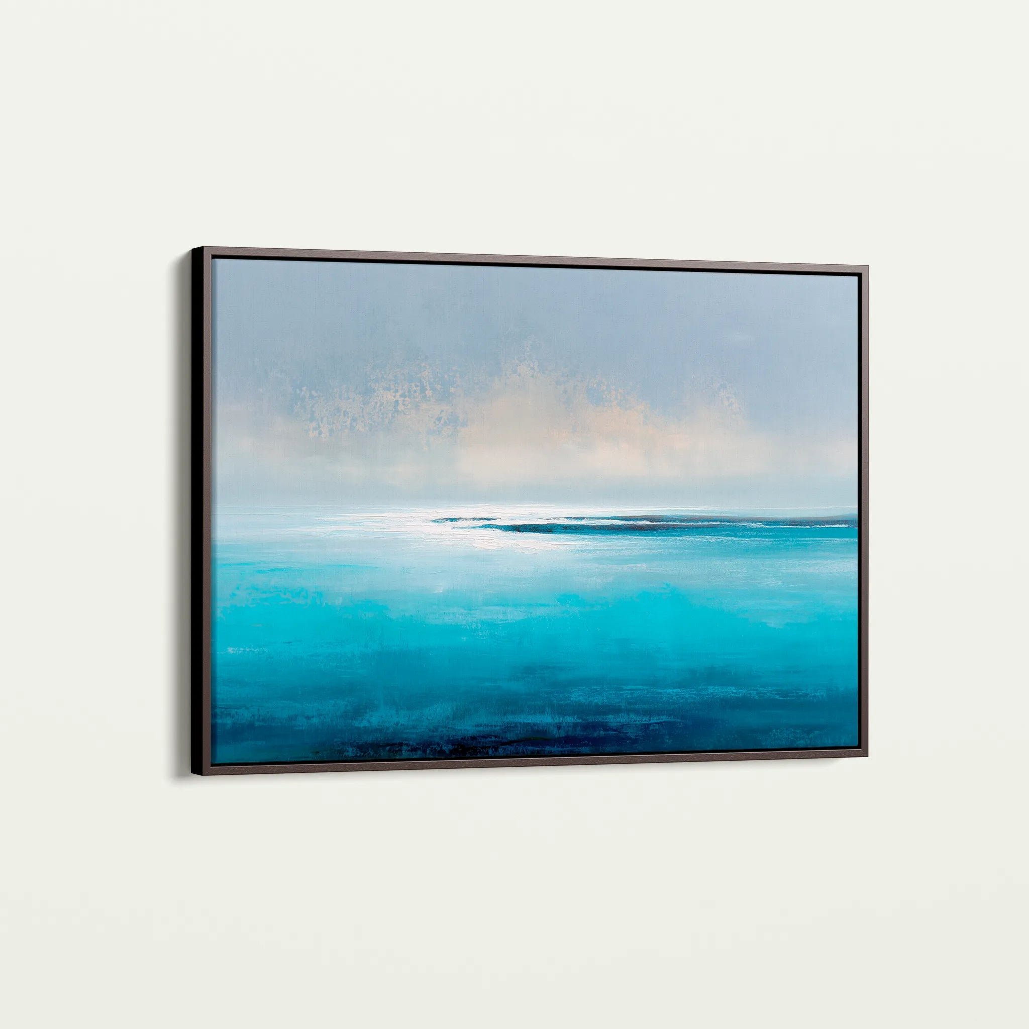 Abstract 1649 Canvas Art 60 x 40 cm / Black