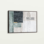 Abstract 165 Canvas Art 60 x 40 cm / Black
