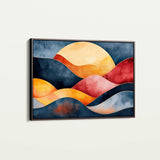 Boho 165 Canvas Art 60 x 40 cm / Black