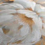 Floral 165 Canvas Art 60 x 40 cm / Black