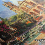 Landscape 165 Canvas Art 60 x 40 cm / Black