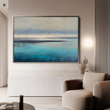 Abstract 1650 Canvas Art 60 x 40 cm / Black
