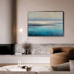 Abstract 1650 Canvas Art 60 x 40 cm / Black