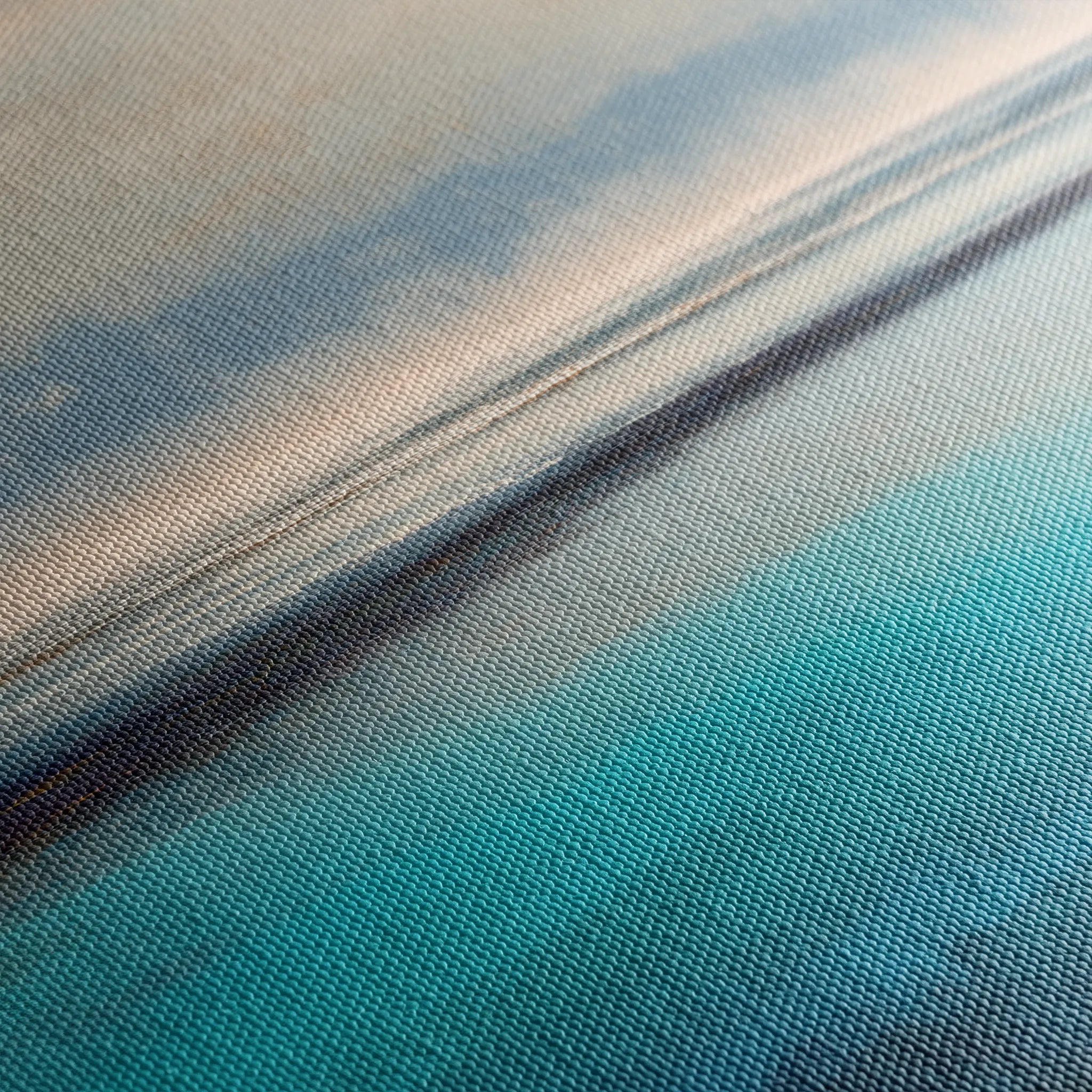 Abstract 1650 Canvas Art 60 x 40 cm / Black