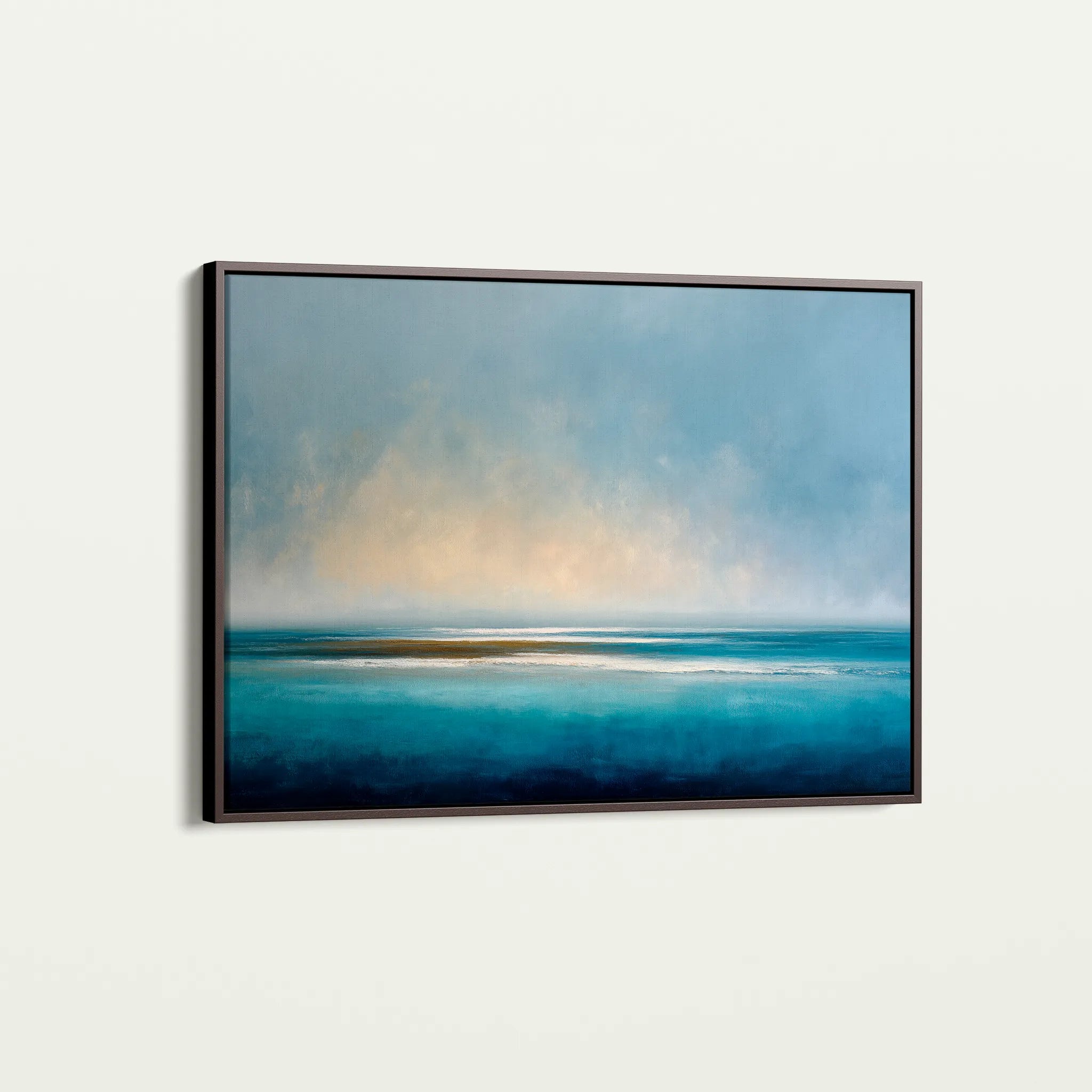 Abstract 1651 Canvas Art 60 x 40 cm / Black